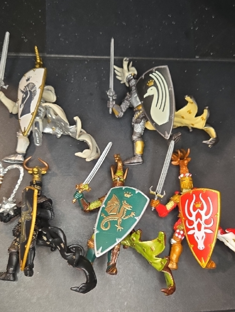Lot Of 5 PAPO Fantasy World Weapon Masters Toy Figure 2007 - Picture 13 of 15